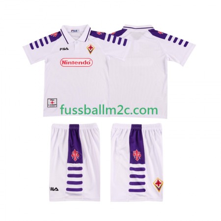 Fußballtrikots ACF Fiorentina 1999 Retro Kinder Auswärts Trikotsatz 1998 Fußballtrikots ACF Fiorentina 1999 Retro Kinder Auswärts Trikotsatz 1998